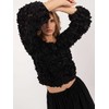 Italy Moda Palaidinė-MI-BZ-26158.20-juoda