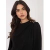 Italy Moda Palaidinė-MI-BZ-278519-1,40-juoda