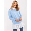 Italy Moda Palaidinė-MI-BZ-A5997.49-šviesiai mėlyna