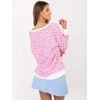 Italy Moda Palaidinė-MI-BZ-M742.86-balta-rožinė