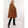 Italy Moda Paltas-DHJ-PL-19991.86-šviesiai rudas