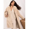 Italy Moda Płaszcz-IT-PL-2211.58-jasny smėlio spalva