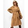 Italy Moda Paltas moterims MI-PL-A515116.84 camel spalvos