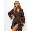 Italy Moda Płaszcz-MI-PL-A515116.84-ciemny ruda