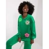 Veliūrinis kostiumas moterims ITALY MODA DHJ-KMPL-8655.05