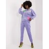 Italy Moda Laisvalaikio kostiumas moterims -DHJ-KMPL-8655.05-šviesiai violetinė