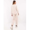 Italy Moda Set-MI-KMPL-M5879.86-smėlio spalvos