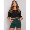 Italy Moda Šortai-DHJ-SN-13260.38P-tamsiai žalia