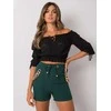 Italy Moda Šortai-DHJ-SN-13260.38P-tamsiai žalia