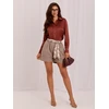 Italy Moda Šortai-IT-SN-FL10552SPL-1.47-ciemny bezowy