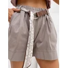 Italy Moda Šortai-IT-SN-FL10552SPL.49-ciemny bezowy