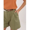 Italy Moda Šortai-IT-SN-FL10552SPL.49-khaki