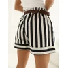 Italy Moda Šortai-IT-SN-FL10552YGM.64-juoda
