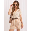 Italy Moda Šortai-IT-SN-FL10552YGM.64-smėlio spalva