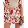 Italy Moda Šortai-IT-SN-FL8757-2.18-raudona