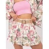 Italy Moda Šortai-IT-SN-FL8757-2.18-rožinė