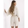 Italy Moda Šortai-MI-SN-6620.72P-jasny smėlio spalva