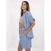 Italy Moda Šortai-MI-SN-6620.72P-mėlyna