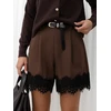 Italy Moda Šortai-MI-SN-93435.59-ciemny ruda
