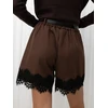 Italy Moda Šortai-MI-SN-93435.59-ciemny ruda