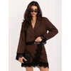 Italy Moda Šortai-MI-SN-93436.32-ciemny ruda