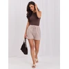 Italy Moda Šortai-MI-SN-A248828.75-ciemny bezowy