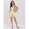 Italy Moda Šortai-MI-SN-A248828.75-jasny geltona