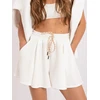 Italy Moda Šortai-MI-SN-P6991.99-ecru