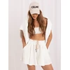 Italy Moda Šortai-MI-SN-P6991.99-ecru