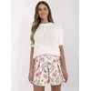 Italy Moda Šortai moterims -EM-KR-F7072.65-šviesiai smėlio spalvos