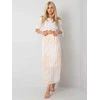 Italy Moda Spódnica-DHJ-SD-13325.73P-šviesiai smėlio spalvos