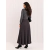 Italy Moda Spódnica-IR-SD-G9614.16-ciemny pilka