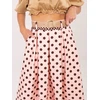 Italy Moda Spódnica-IT-SD-22729.65-brzoskwiniowy