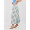 Italy Moda Spódnica-IT-SD-23296-1.85-mėlyna