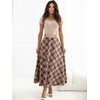 Italy Moda Spódnica-IT-SD-23296-2.06-ruda
