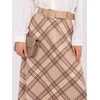 Italy Moda Spódnica-IT-SD-23296.84-smėlio spalva