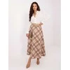 Italy Moda Spódnica-IT-SD-23296.84-smėlio spalva