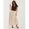 Italy Moda Spódnica-IT-SD-3061.68-smėlio spalva