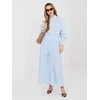 Italy Moda Spódnica-IT-SD-3061.68-šviesiai mėlyna