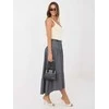 Italy Moda Spódnica-IT-SD-FL10325.01-tamsiai mėlyna