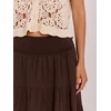 Italy Moda Spódnica-IT-SD-FL9357MSL.52-ciemny ruda