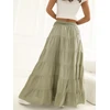 Italy Moda Spódnica-IT-SD-FL9357MSL.52-khaki