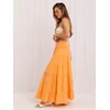 Italy Moda Spódnica-IT-SD-FL9357MSL.56-jasny oranžinė