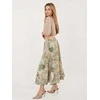 Italy Moda Spódnica-IT-SD-FL9850-2.17-žalia
