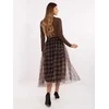Italy Moda Spódnica-MI-SD-271329-2.02-ruda