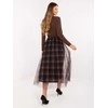 Italy Moda Spódnica-MI-SD-271329-3.06-juoda