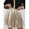 Italy Moda Spódnica-MI-SD-2713605.70-auksinė