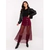 Italy Moda Spódnica-MI-SD-3292.09P-bordinė