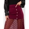 Italy Moda Spódnica-MI-SD-3292.09P-bordinė