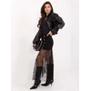 Italy Moda Spódnica-MI-SD-3292.09P-juoda